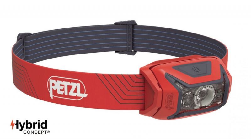 Petzl Lampe Frontale Actic Rouge