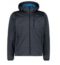 CMP Cmp Man Jacket Zip Hood 48 Titanio