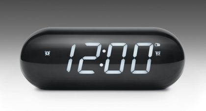 Muse  M 19 Gl Clock Radio Black