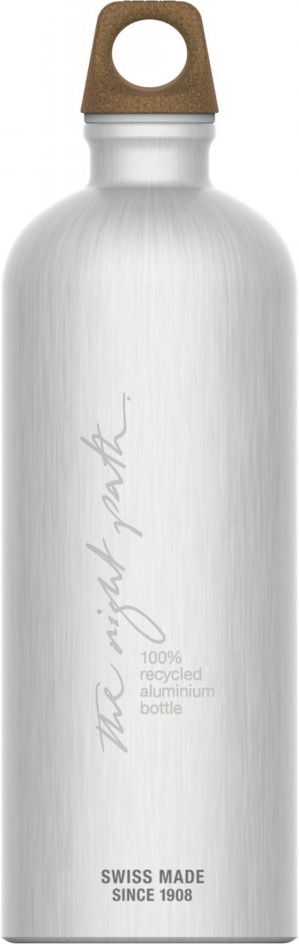 Sigg  Fles 1l Plain Silver Myplanet