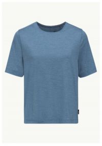 JACK WOLFSKIN Jack Wolfskin T-shirt Travel Xl Women Elemental Blue