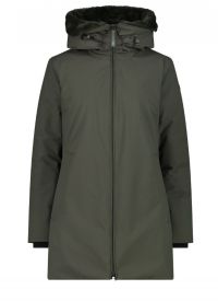 CMP Cmp Woman Parka Fix Hood 40 Forest